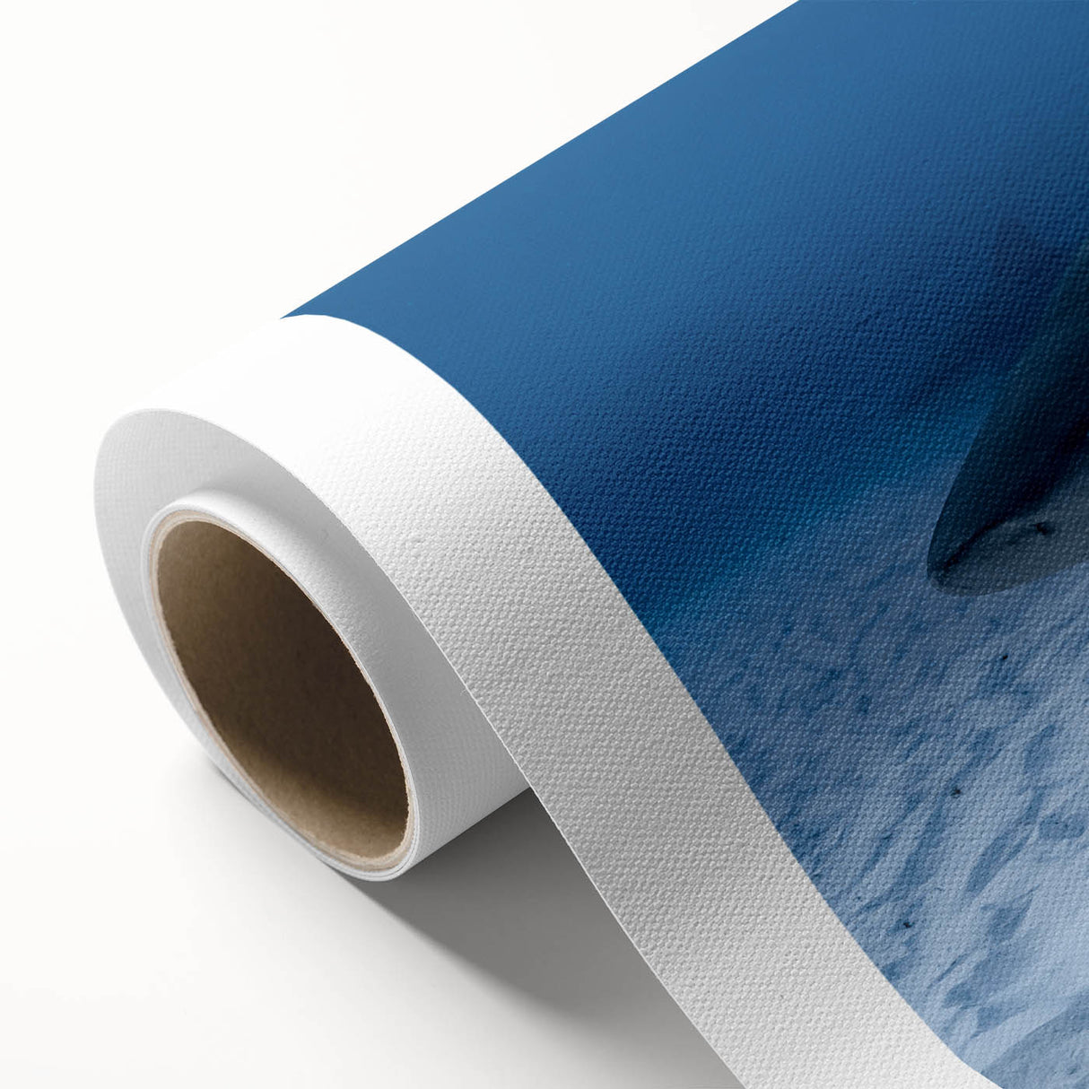 Art deco poster depicting a serene Quintana Roo landscape on rolled canvas.