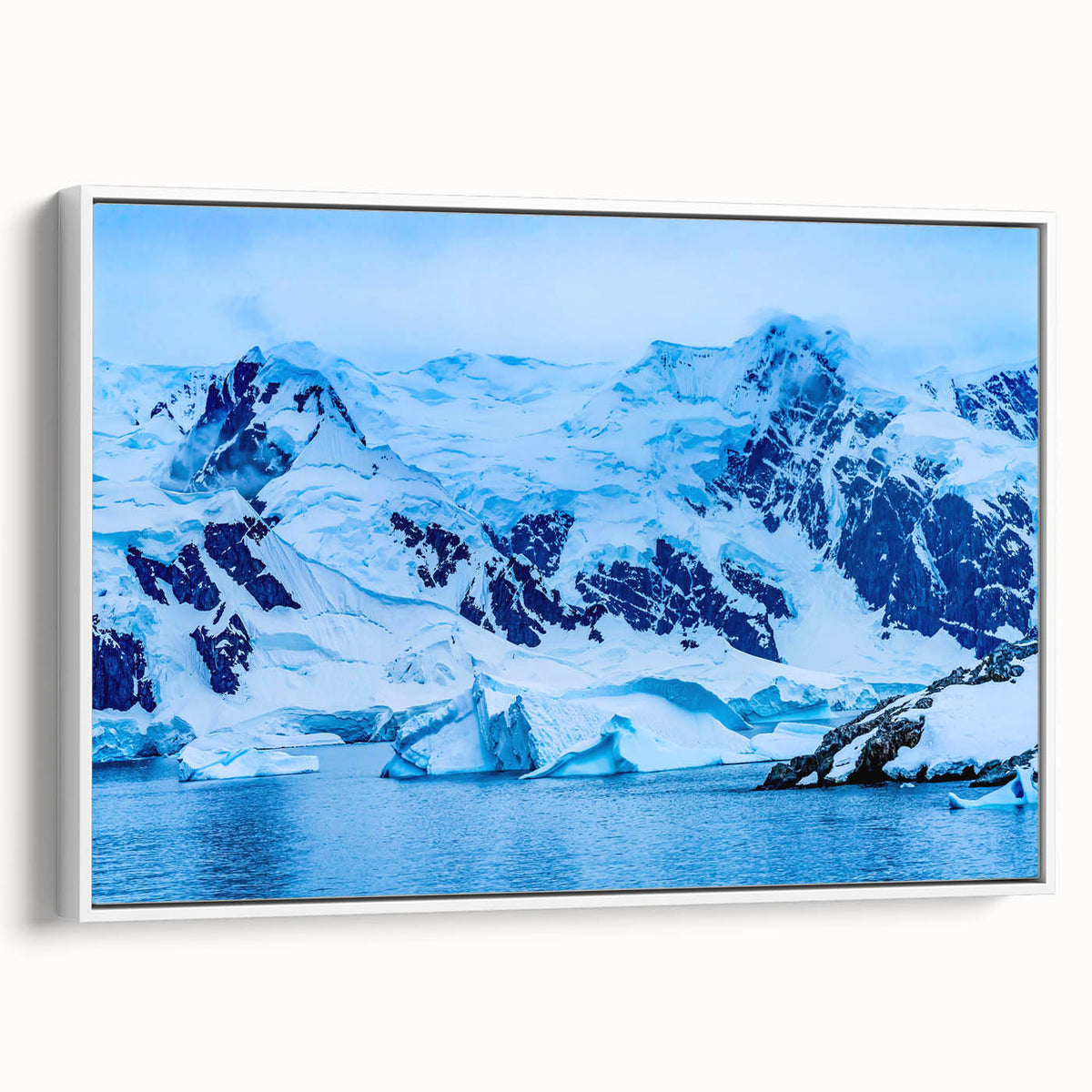 Vintage poster art of Charlotte skyline in colorful hues on a large framed canvas, ideal for living room decor.