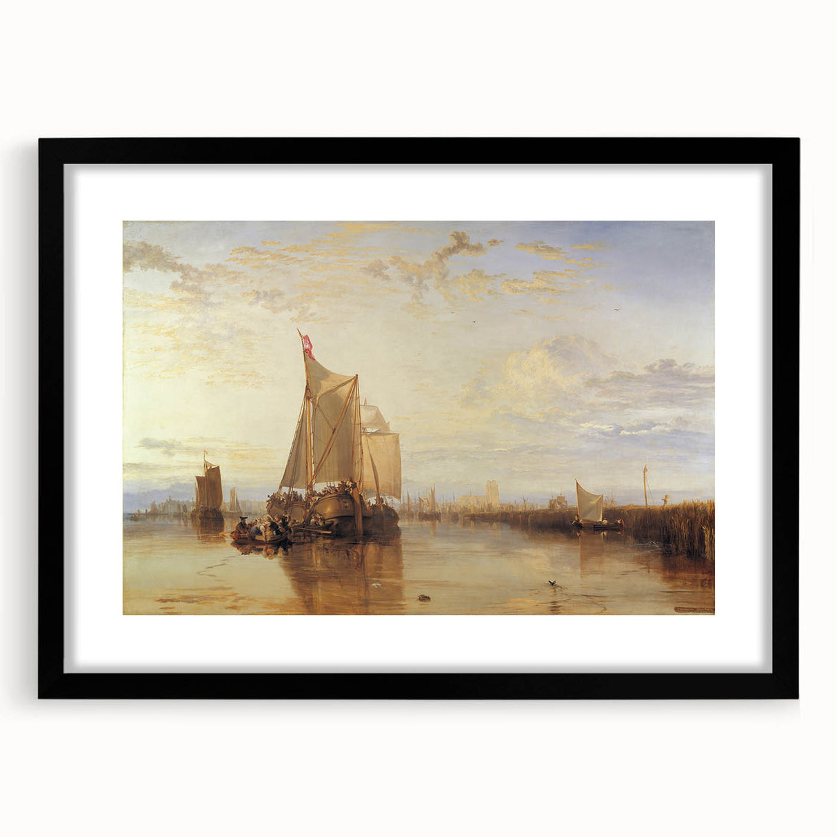 Dort by J.M.W. Turner - Romanticism Maritime Art Print