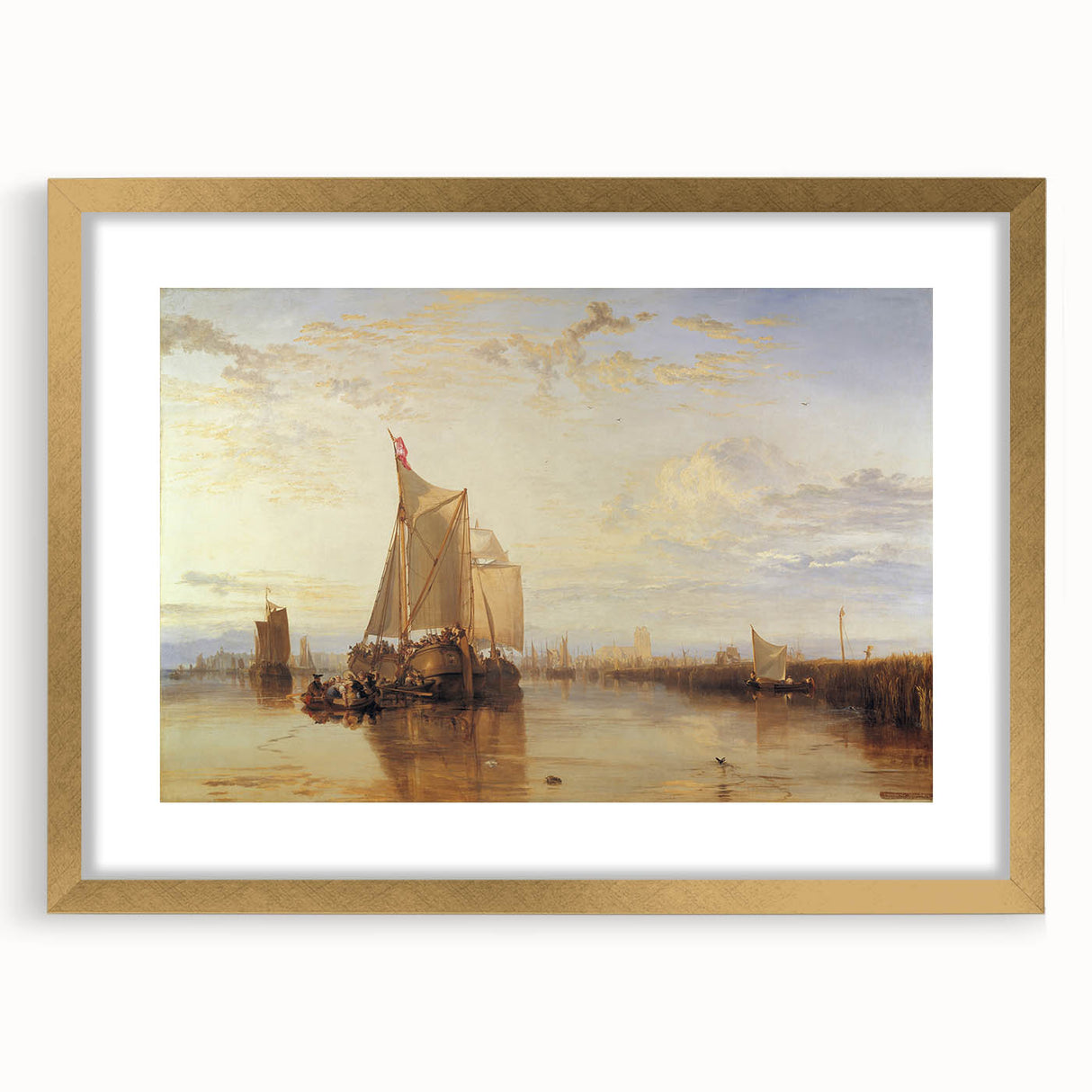 Dort by J.M.W. Turner - Romanticism Maritime Art Print