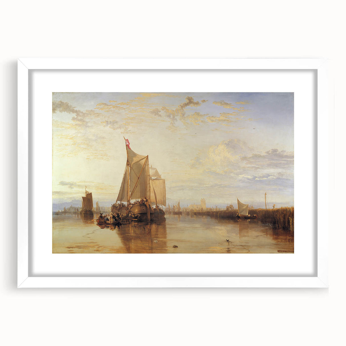 Dort by J.M.W. Turner - Romanticism Maritime Art Print
