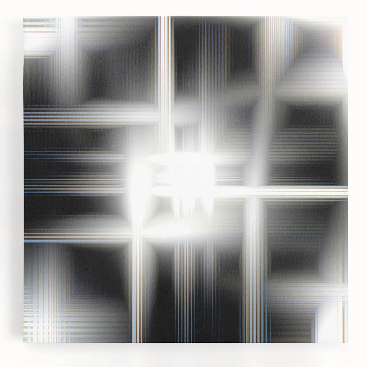 Luminous Abstract Wall Art - Modern Bedroom Canvas & Acrylic