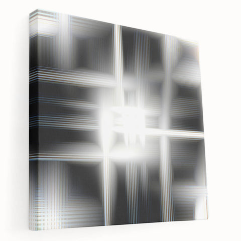 Luminous Abstract Wall Art - Modern Bedroom Canvas & Acrylic