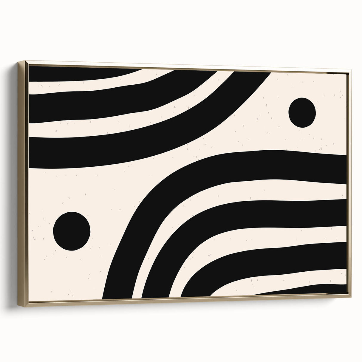 Contemporary Dining Art Pieces – Black & White Abstract Print