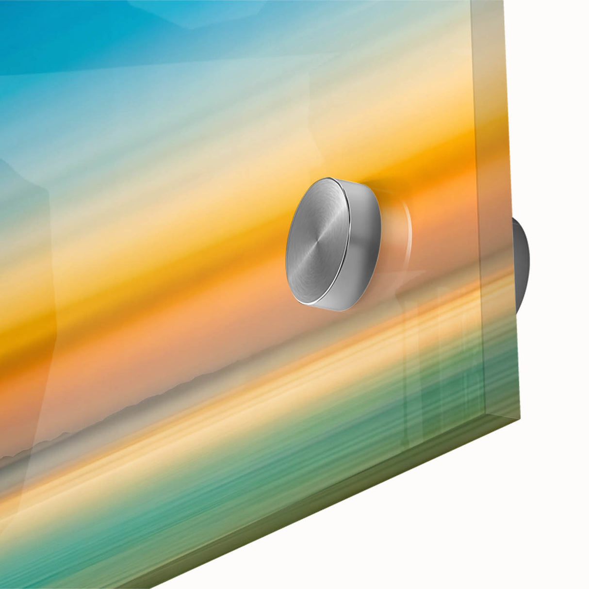 Tranquil Horizon Abstract Wall Art – Color Motion Photography