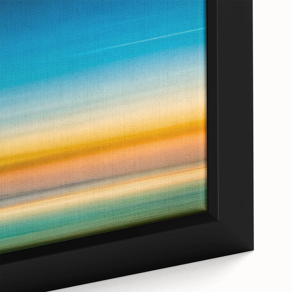 Tranquil Horizon Abstract Wall Art – Color Motion Photography