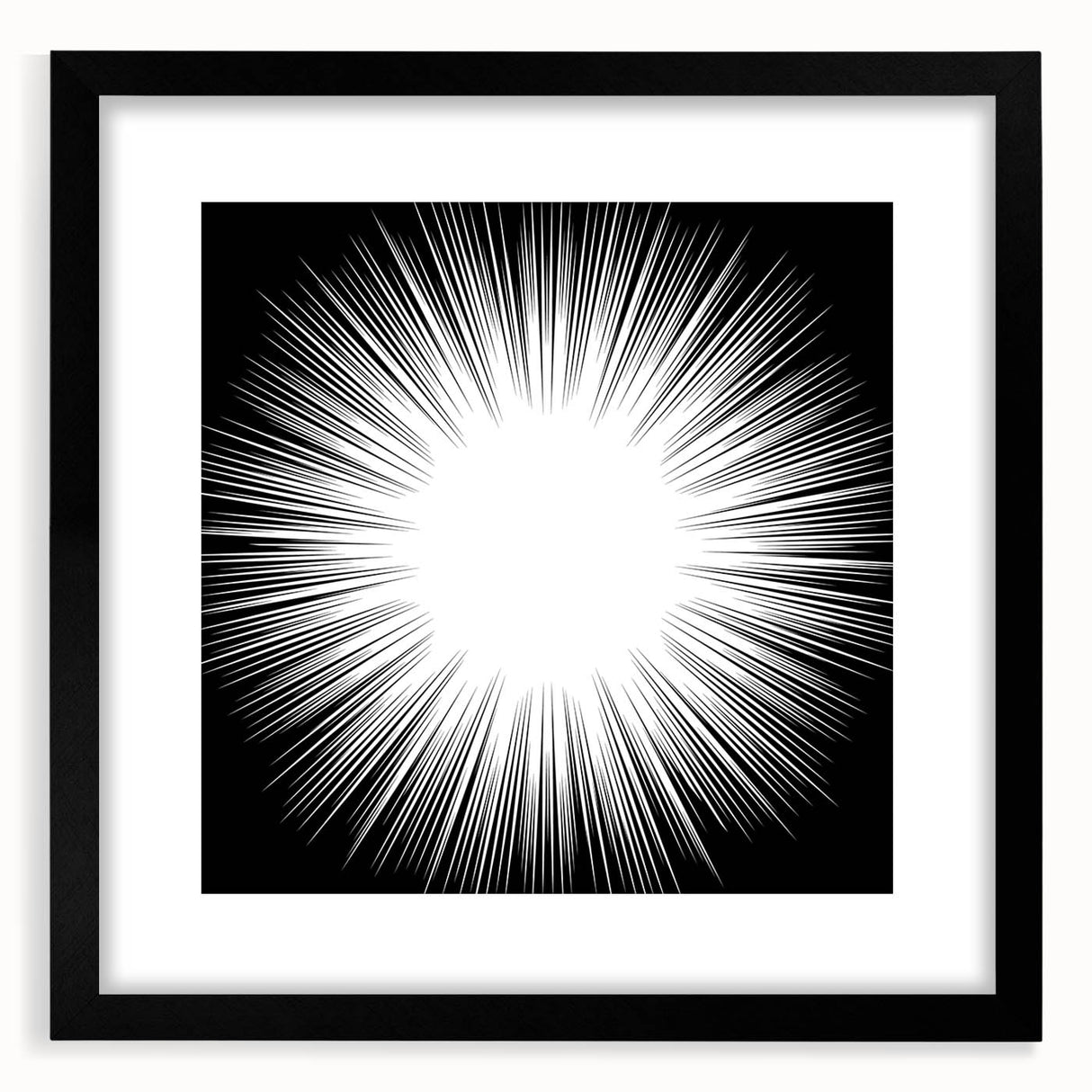 Modern Black and White Bedroom Wall Art - Framed and Canvas Prints