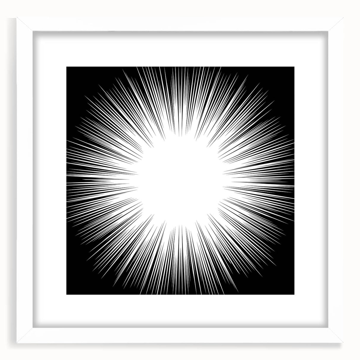 Modern Black and White Bedroom Wall Art - Framed and Canvas Prints