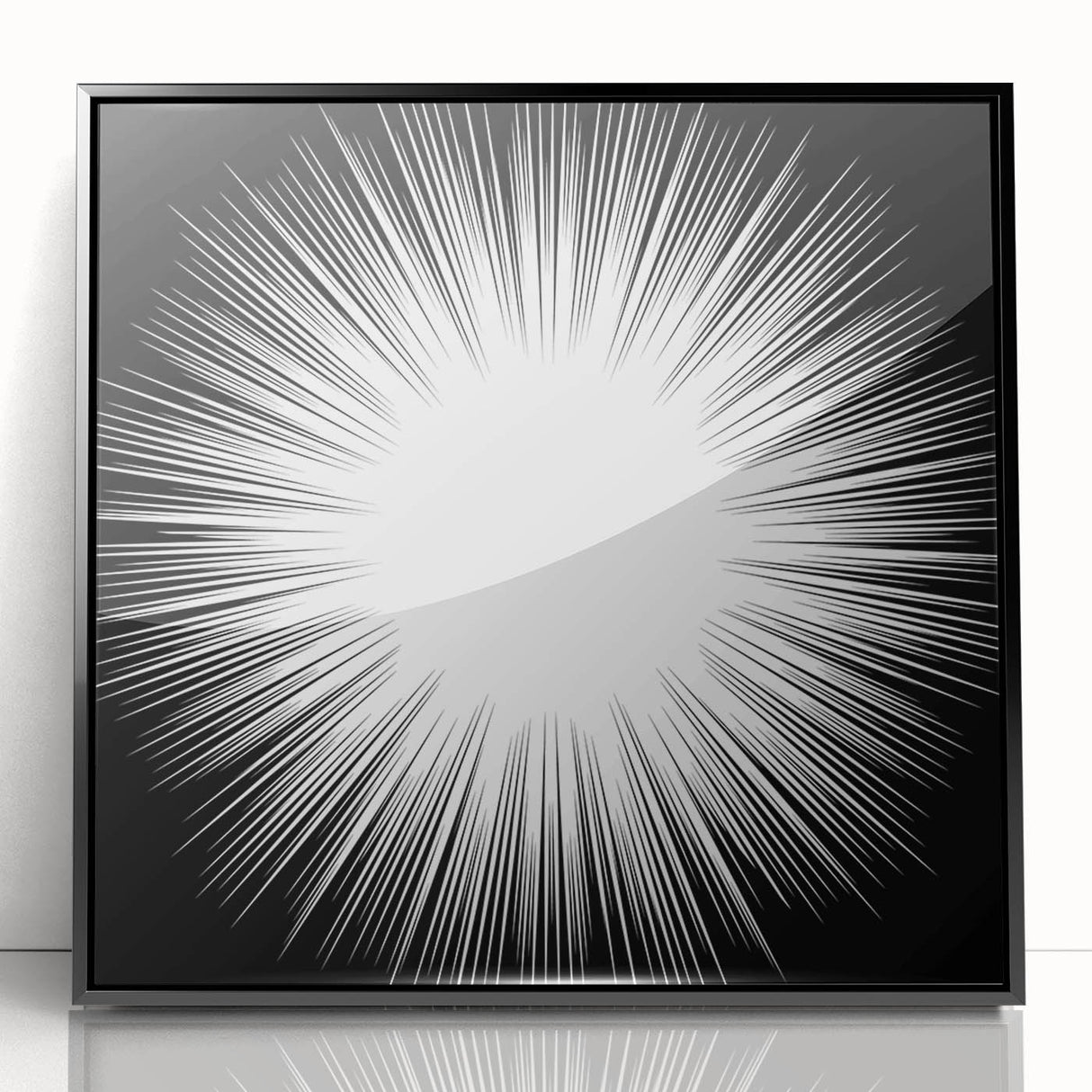 Modern Black and White Bedroom Wall Art - Framed and Canvas Prints