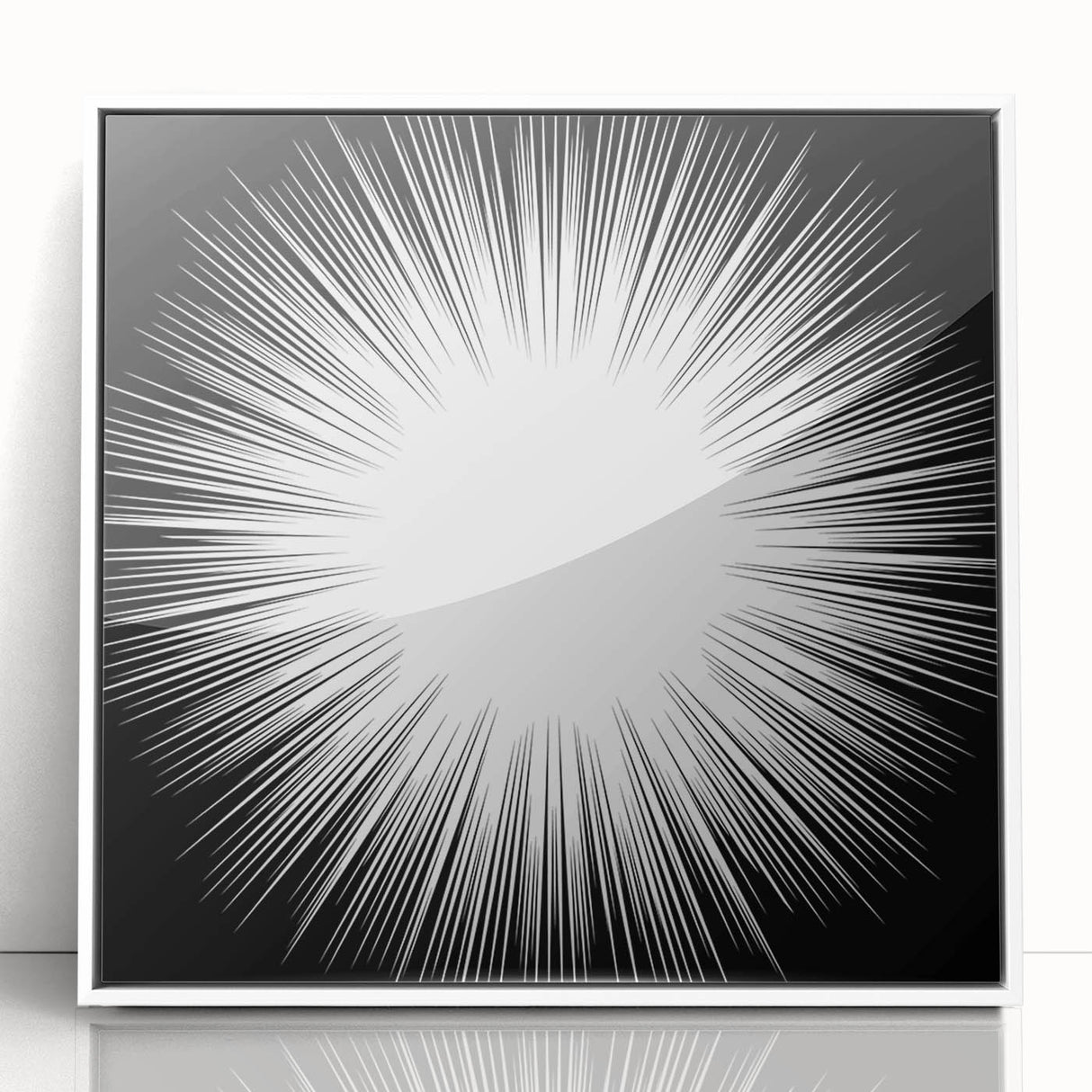 Modern Black and White Bedroom Wall Art - Framed and Canvas Prints