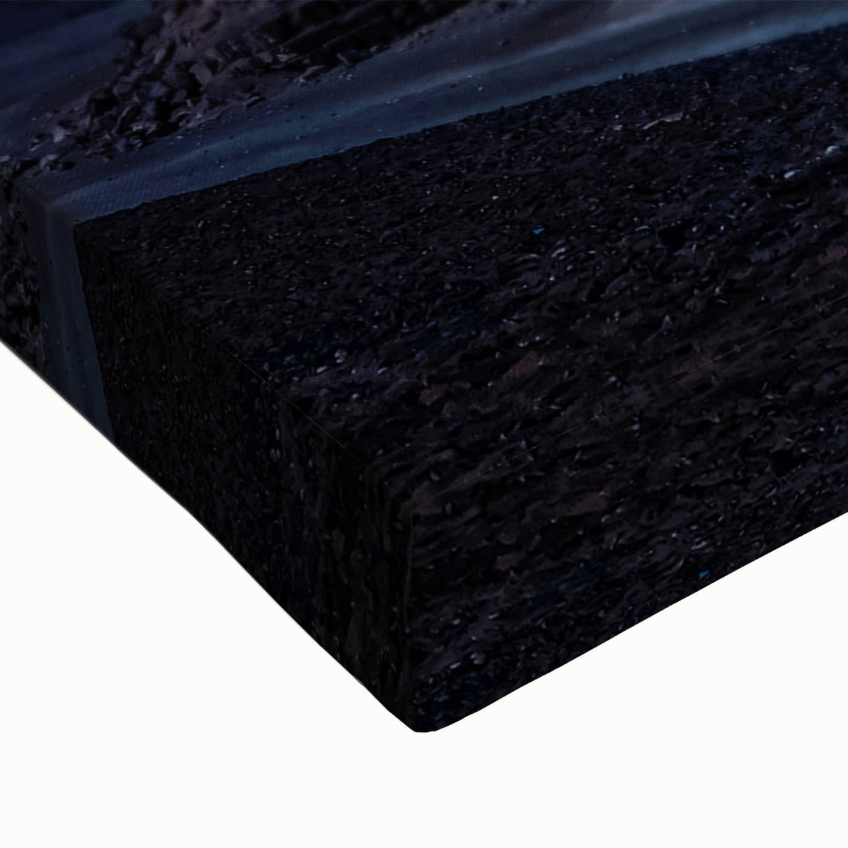 Large art of an Egyptian landscape in black and white on stretched canvas, ideal for bedroom wall decor.