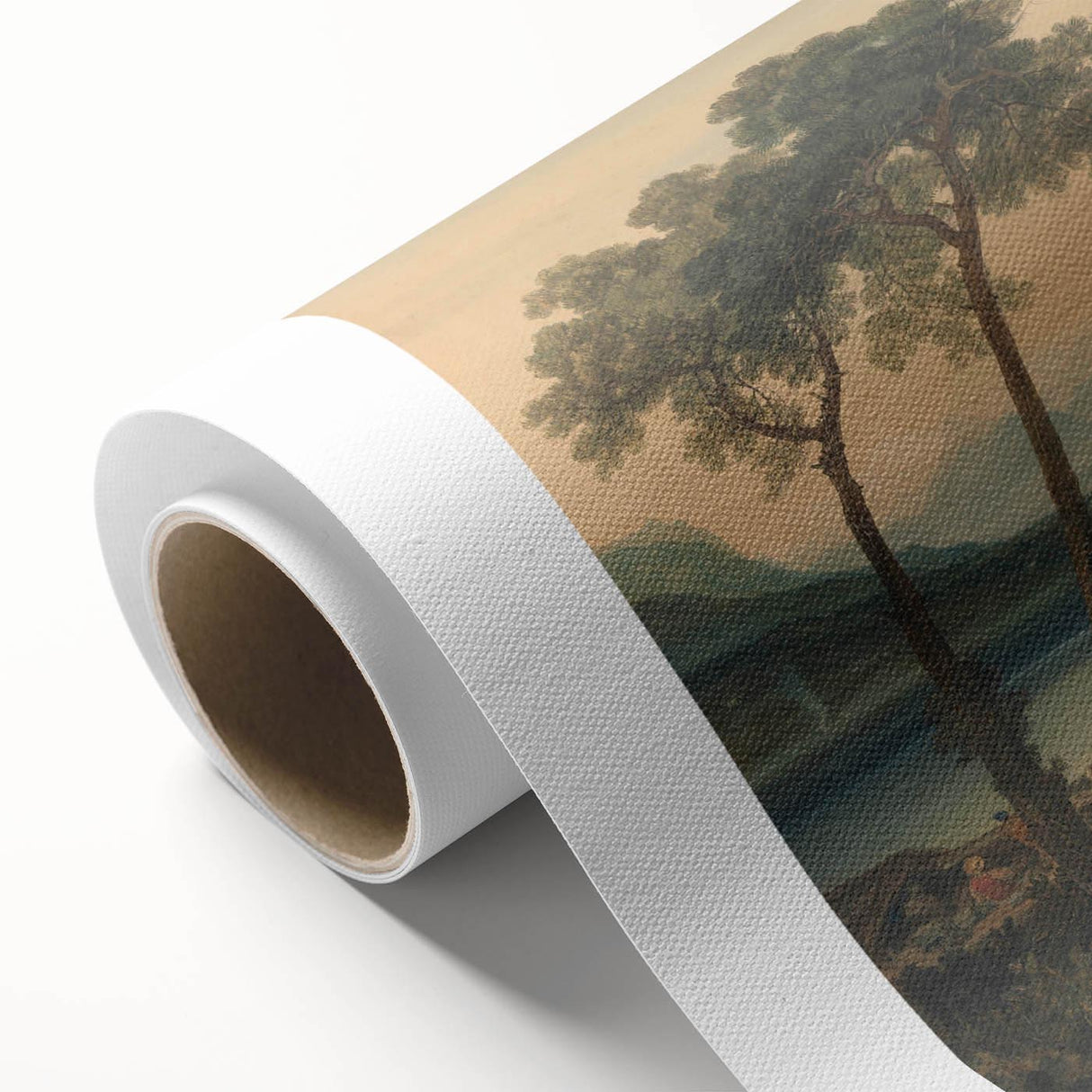 Classic Romantic Paintings: Lake Geneva and Mont Blanc