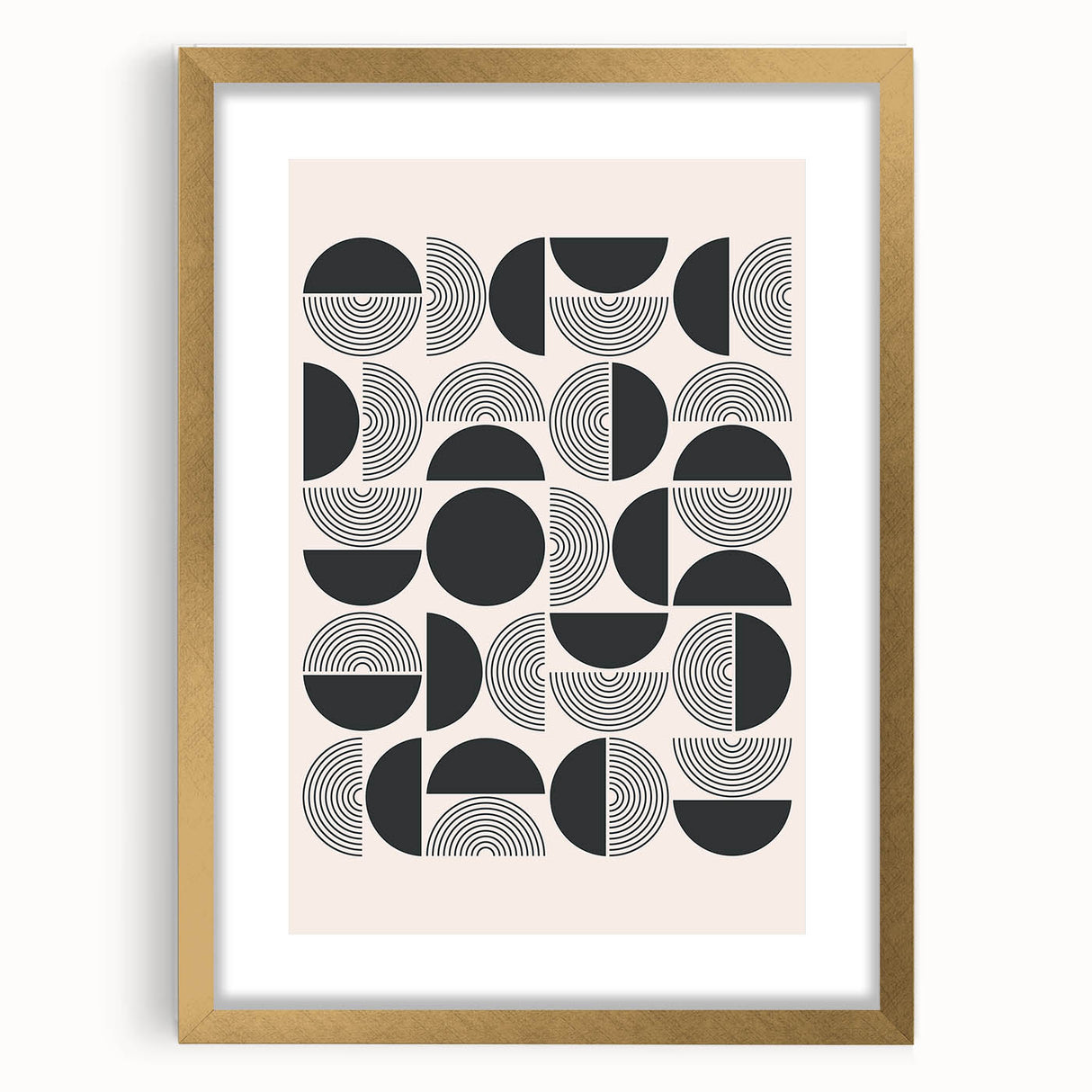 Framed Dining Room Prints – Geometric Minimalist Wall Art