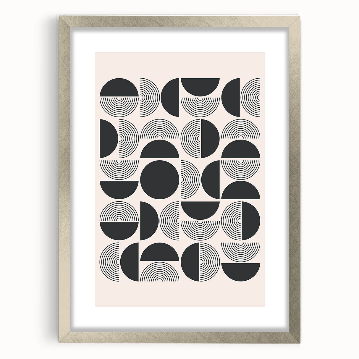 Framed Dining Room Prints – Geometric Minimalist Wall Art