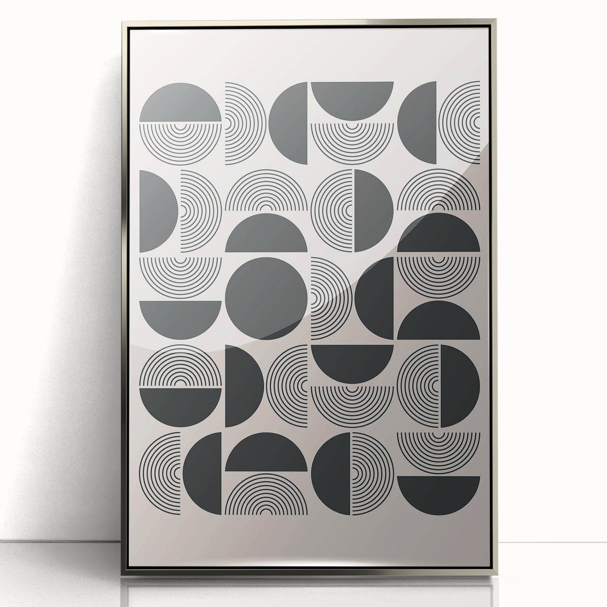Framed Dining Room Prints – Geometric Minimalist Wall Art