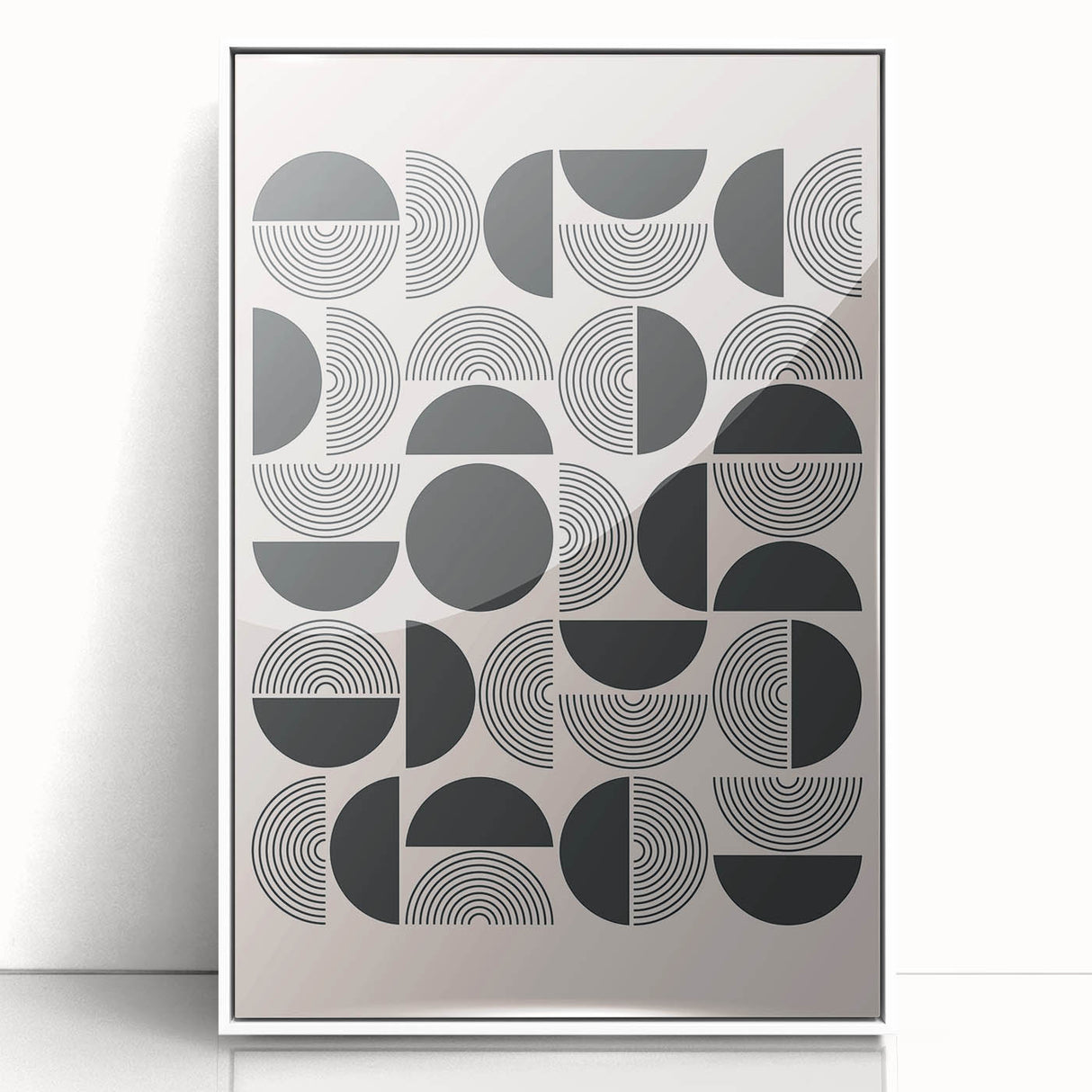 Framed Dining Room Prints – Geometric Minimalist Wall Art