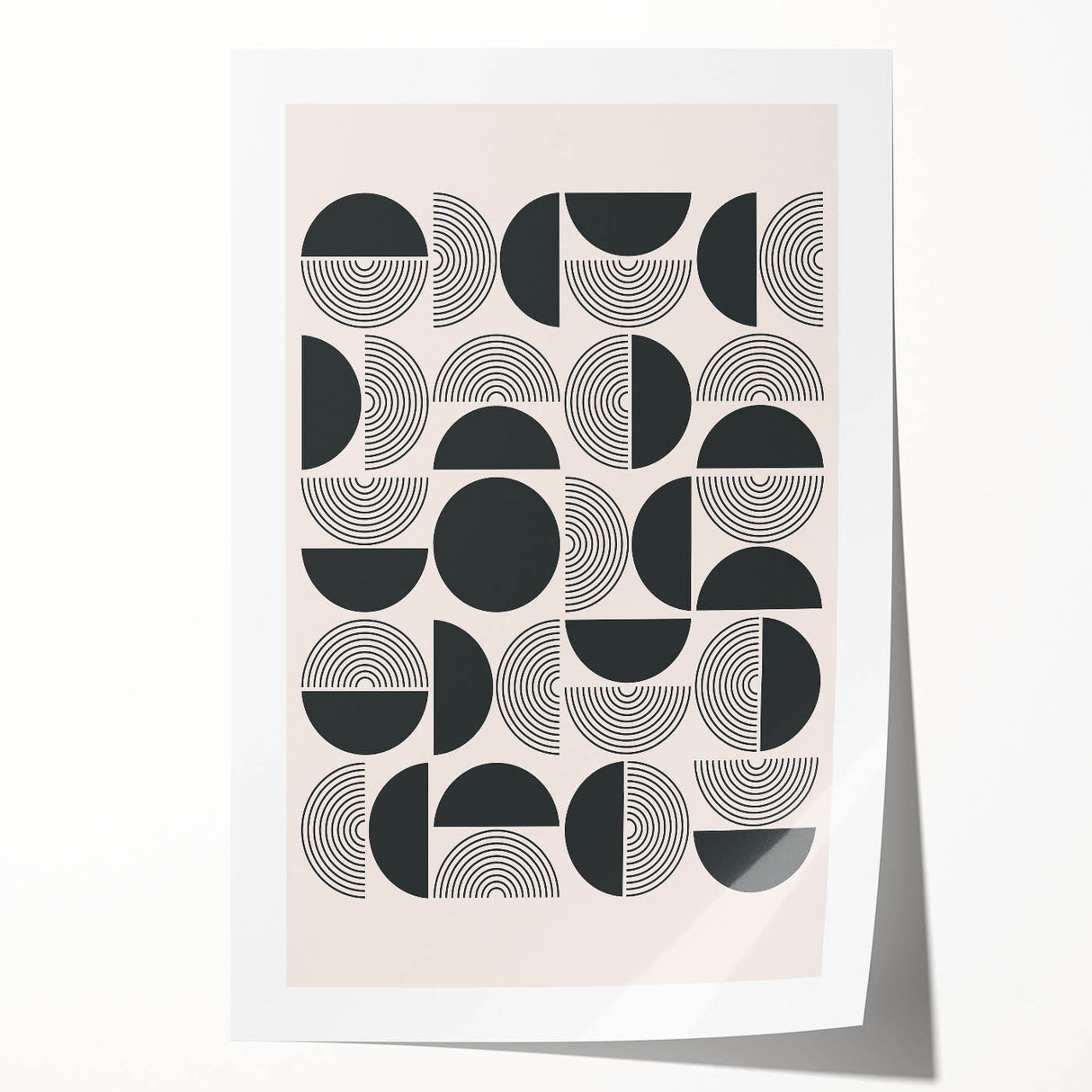 Framed Dining Room Prints – Geometric Minimalist Wall Art