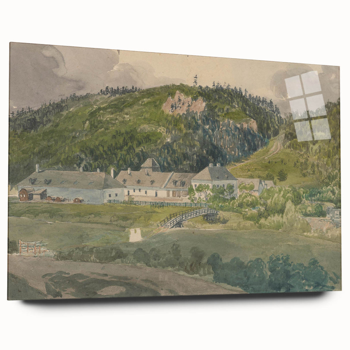 Famous Romantic Era Art: Classic Landscape in Romanticism Style