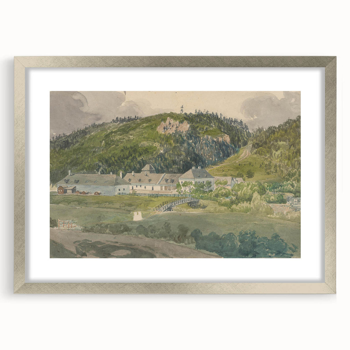 Famous Romantic Era Art: Classic Landscape in Romanticism Style