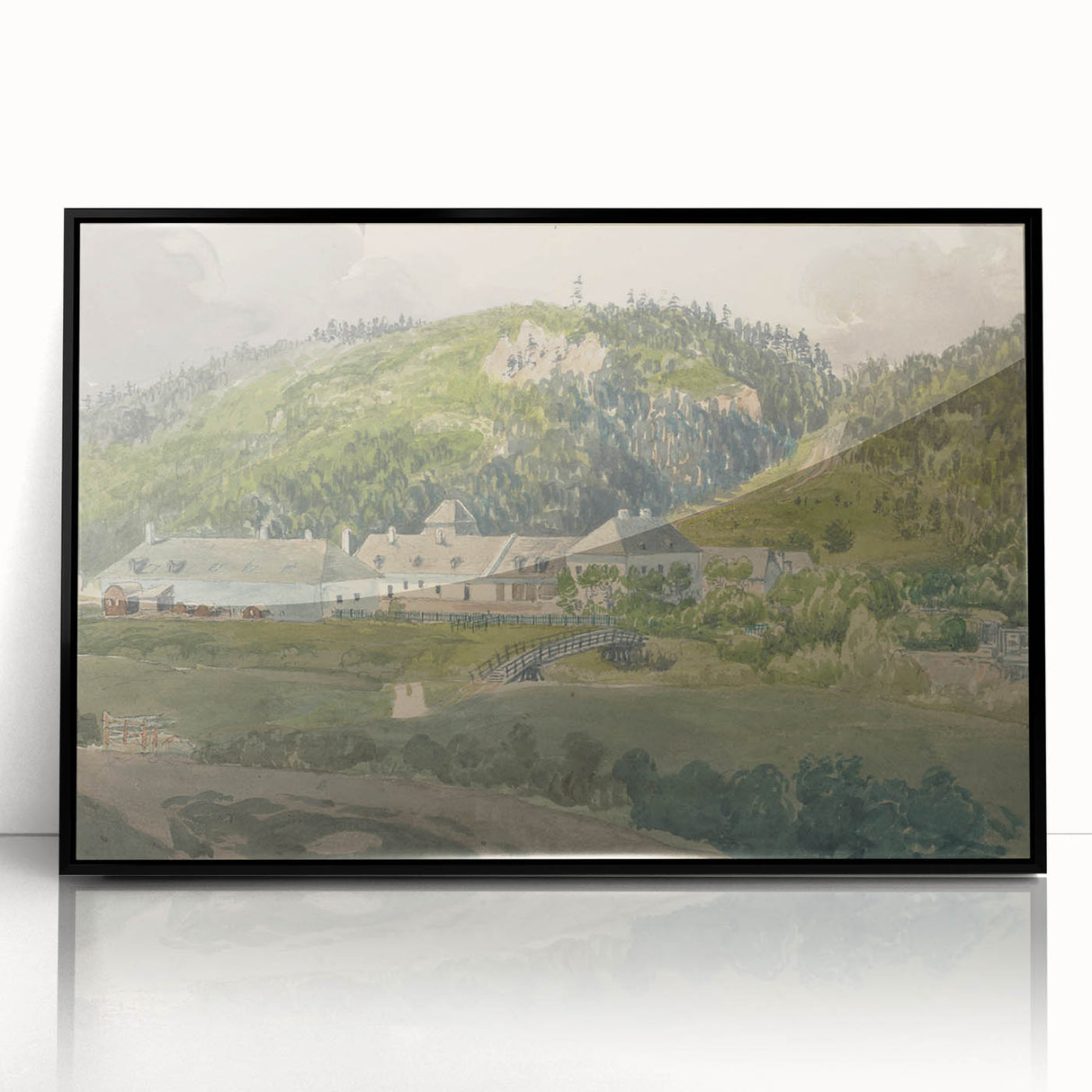 Famous Romantic Era Art: Classic Landscape in Romanticism Style