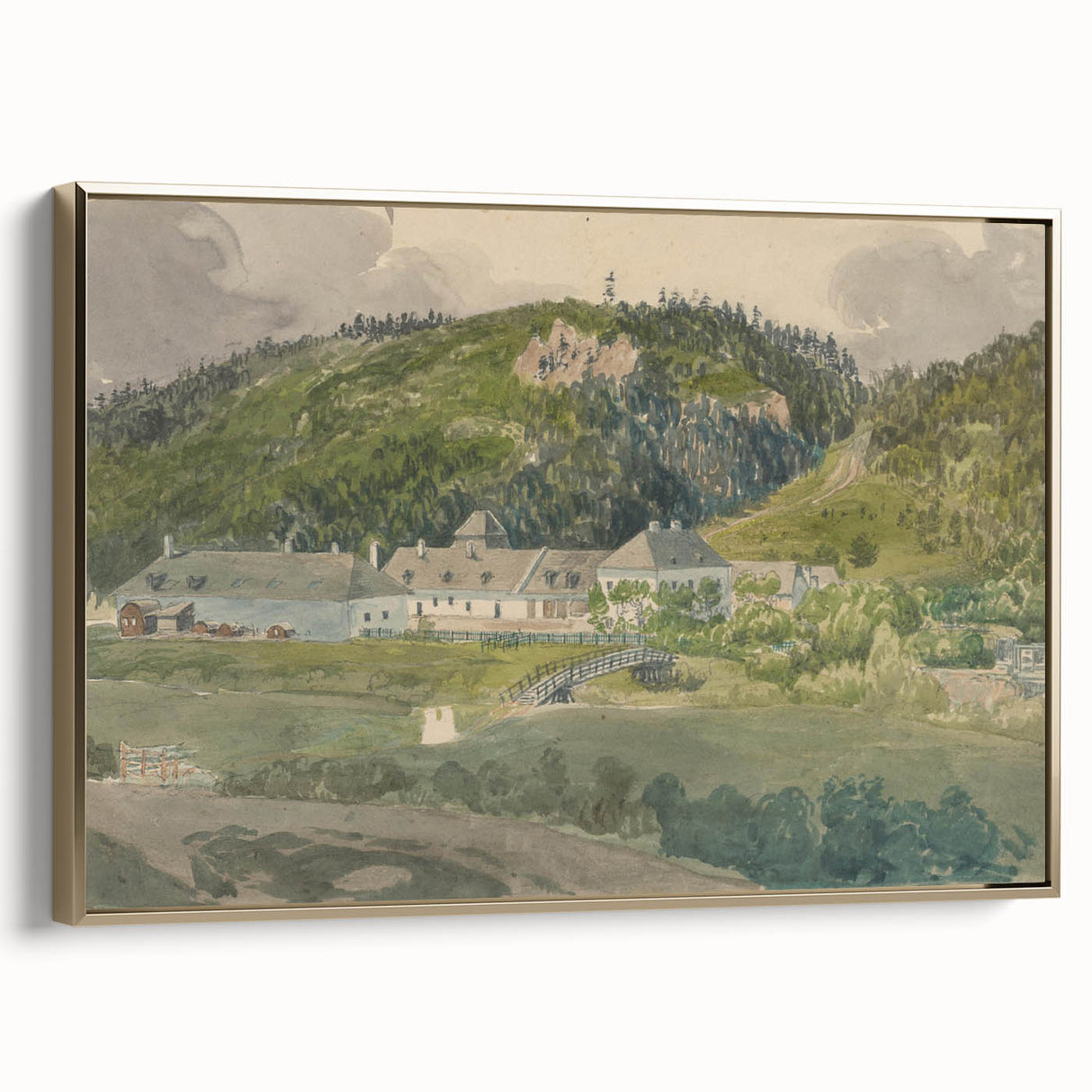 Famous Romantic Era Art: Classic Landscape in Romanticism Style