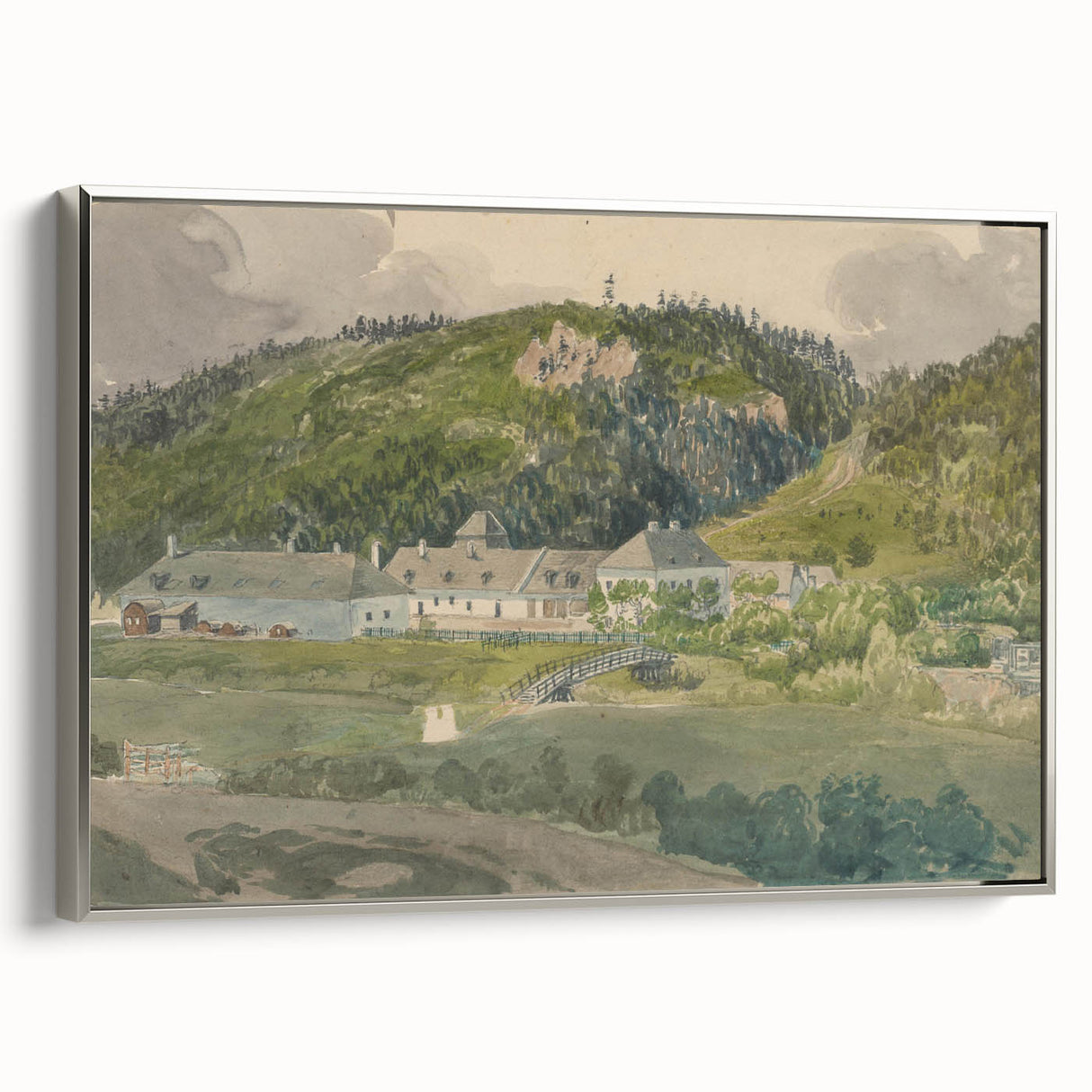 Famous Romantic Era Art: Classic Landscape in Romanticism Style