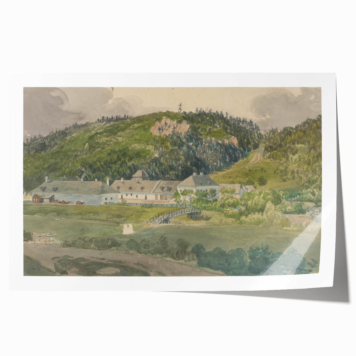 Famous Romantic Era Art: Classic Landscape in Romanticism Style