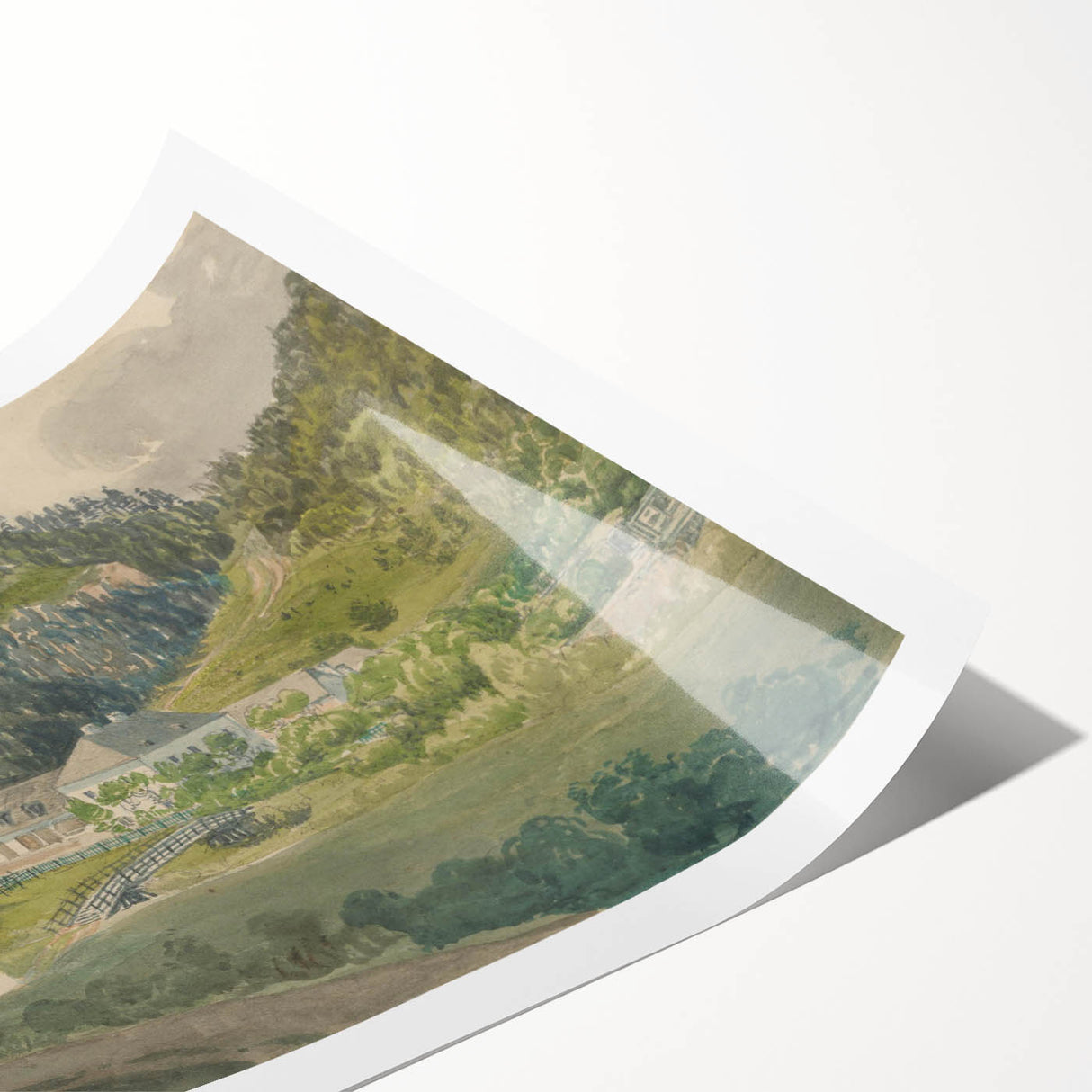 Famous Romantic Era Art: Classic Landscape in Romanticism Style