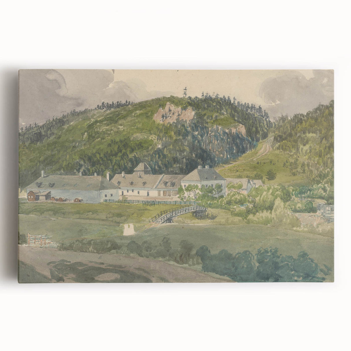 Famous Romantic Era Art: Classic Landscape in Romanticism Style