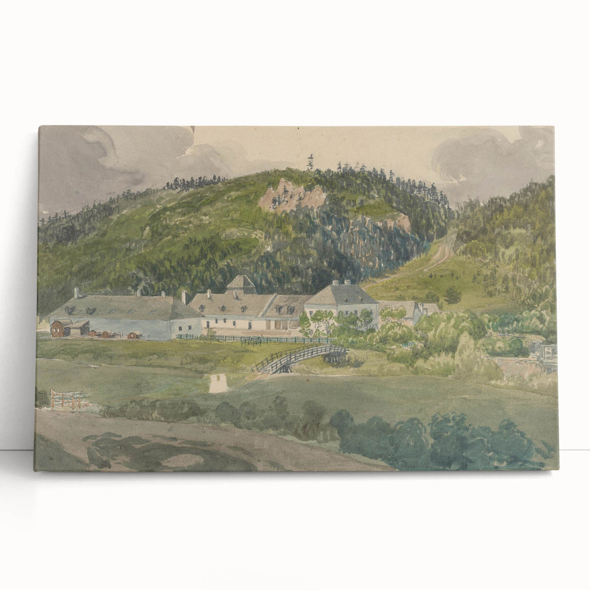 Famous Romantic Era Art: Classic Landscape in Romanticism Style