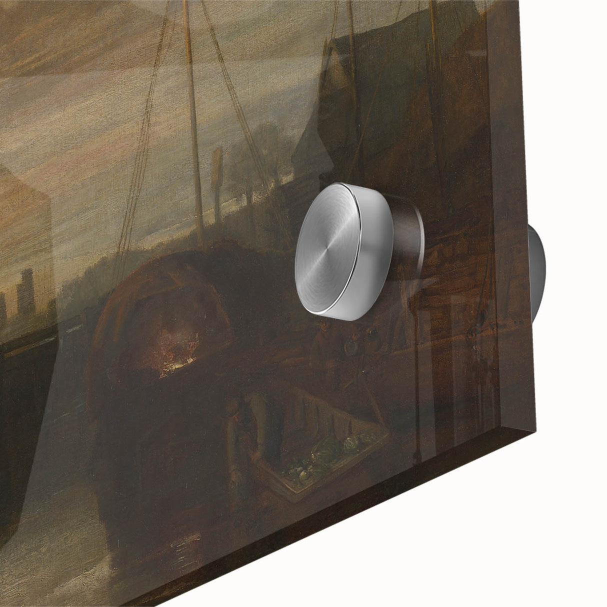 Historical Romanticism Canvas: Newark Abbey at Twilight