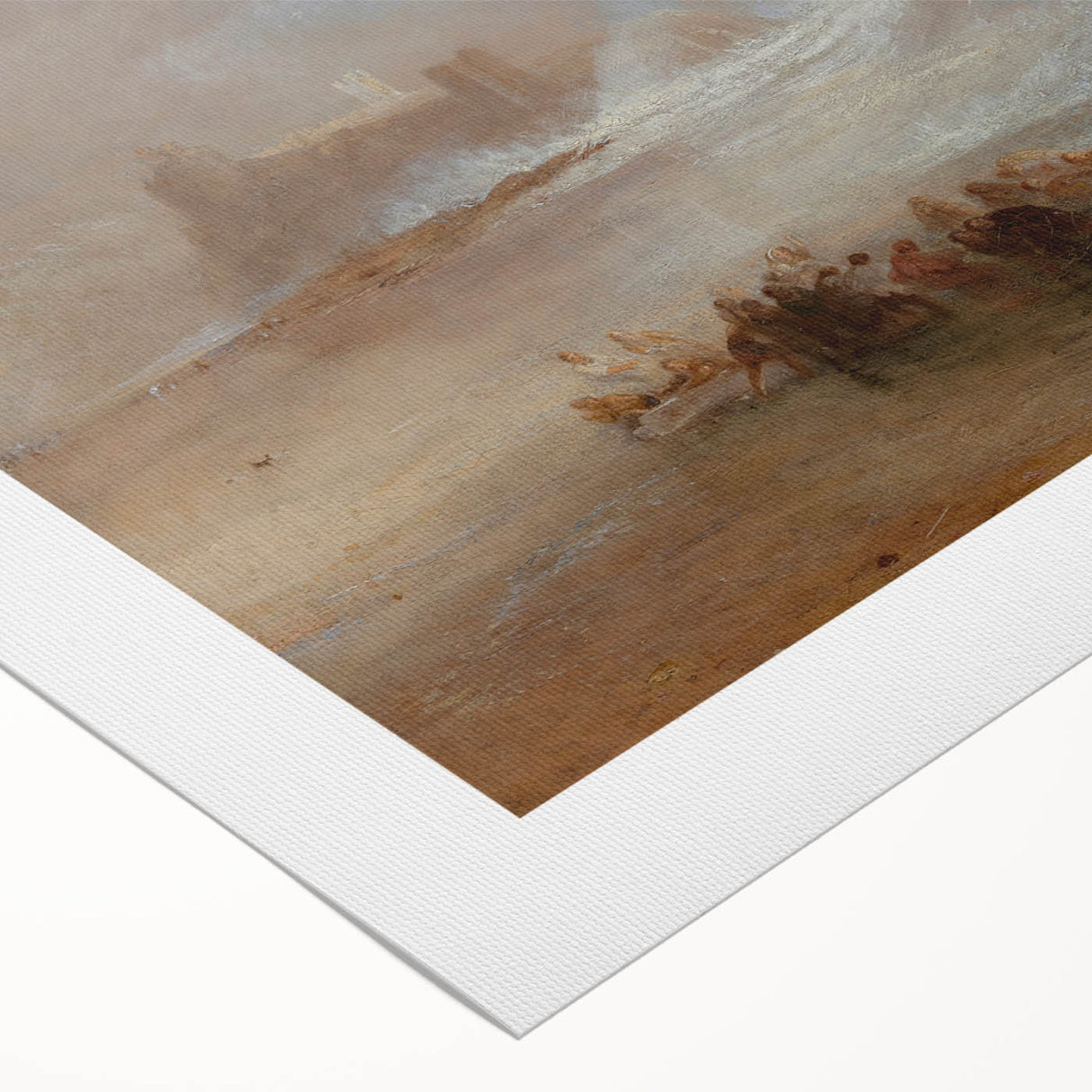 Romanticism Art: Northumberland Coastline and Shipwreck Drama