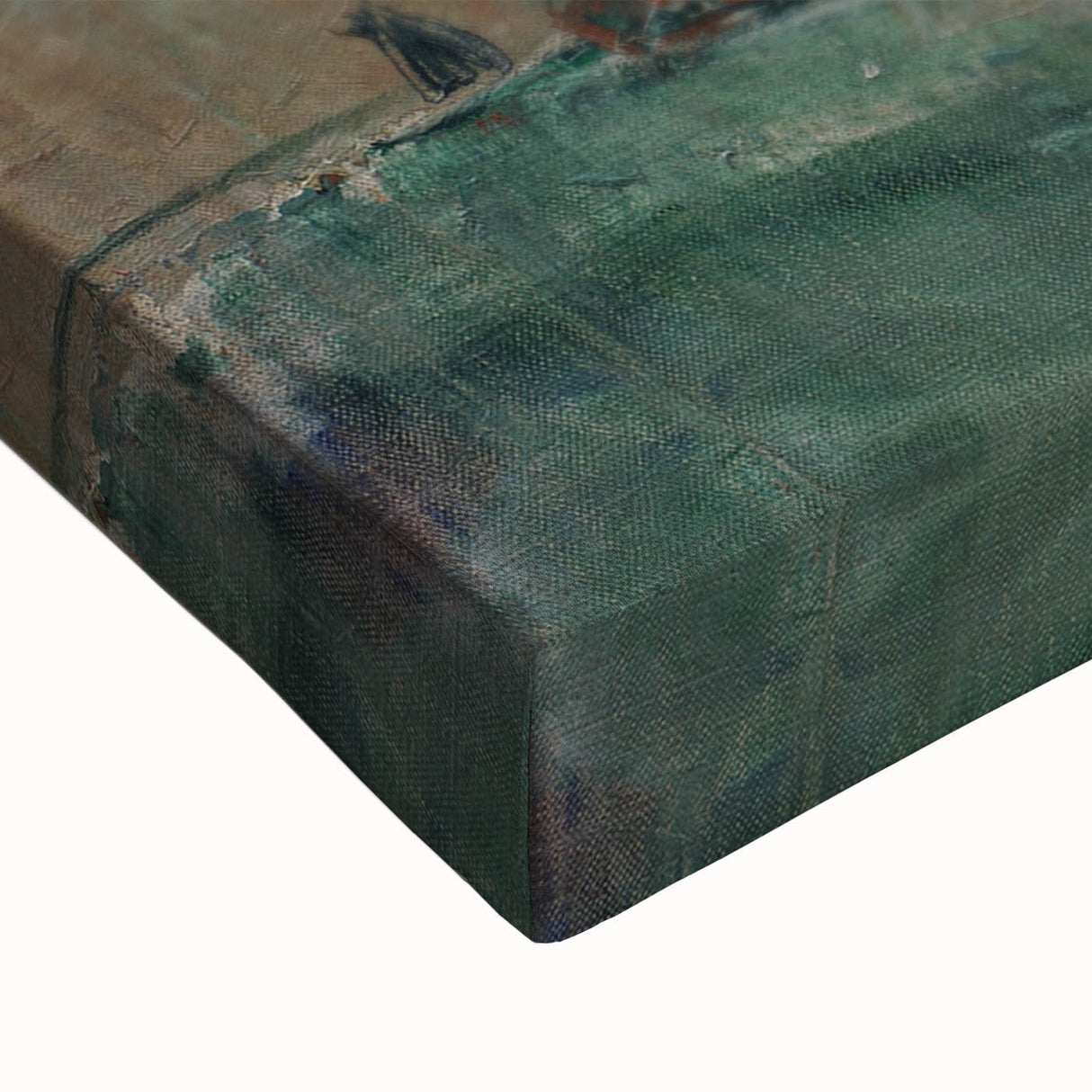 Classic Romantic Paintings: Cemetery Road in Toledo Landscape