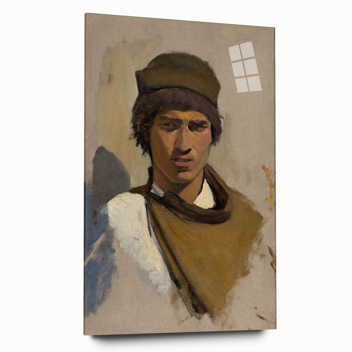 Romantic Art Prints: Young Gypsy - Historical Romanticism Portrait
