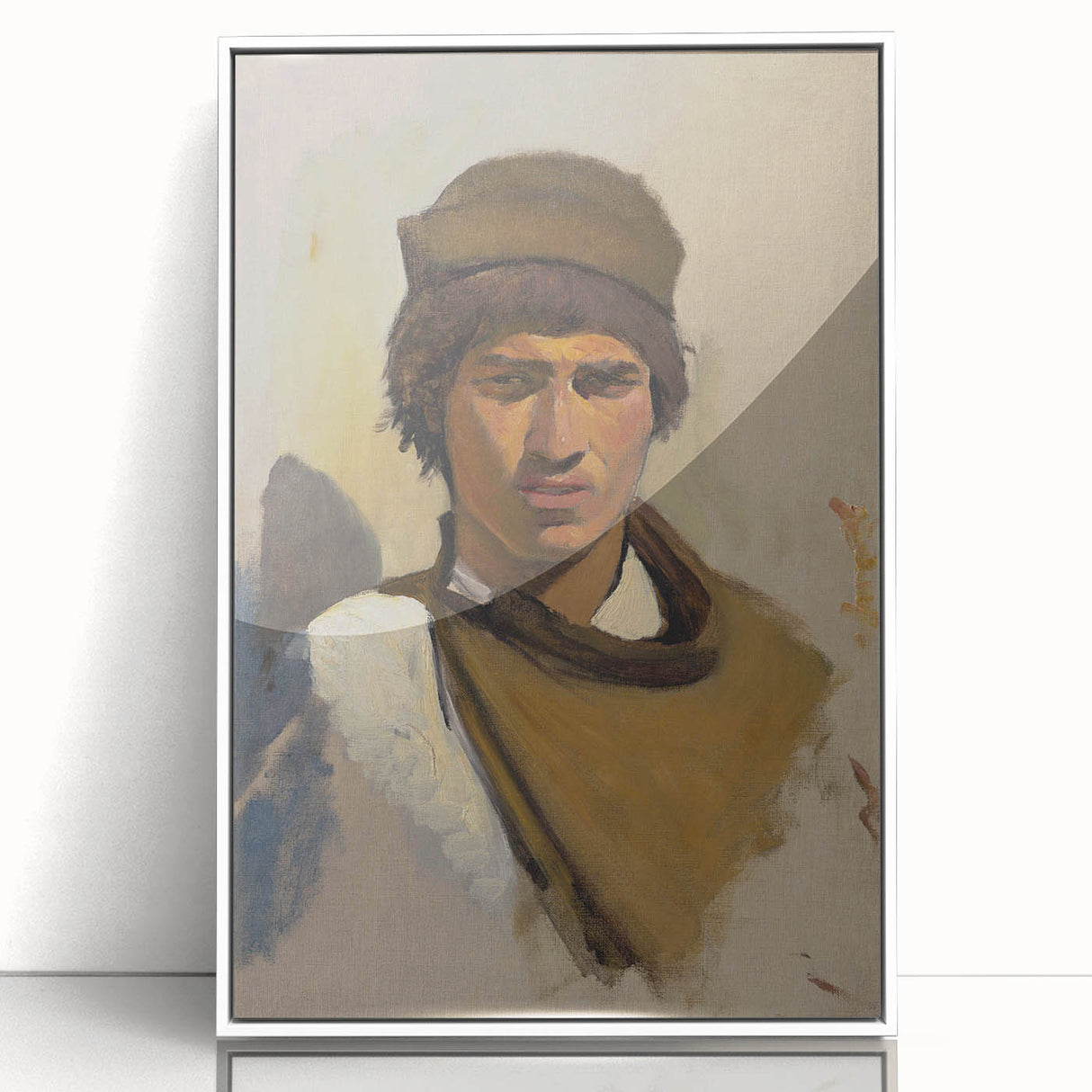 Romantic Art Prints: Young Gypsy - Historical Romanticism Portrait