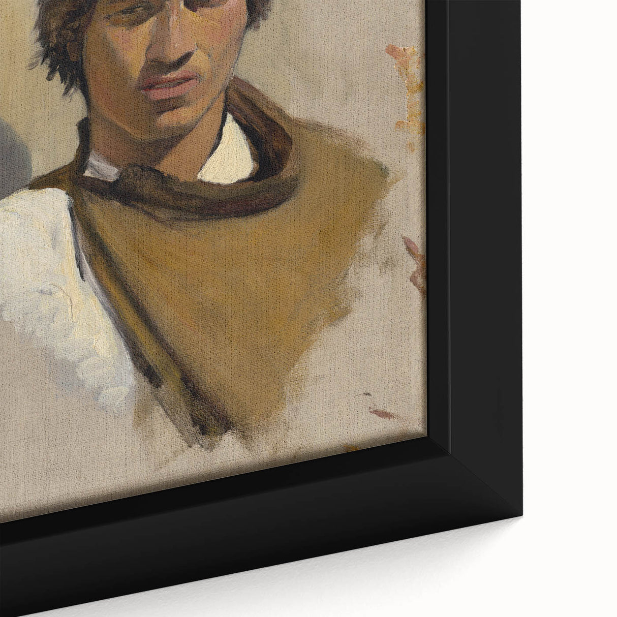 Romantic Art Prints: Young Gypsy - Historical Romanticism Portrait