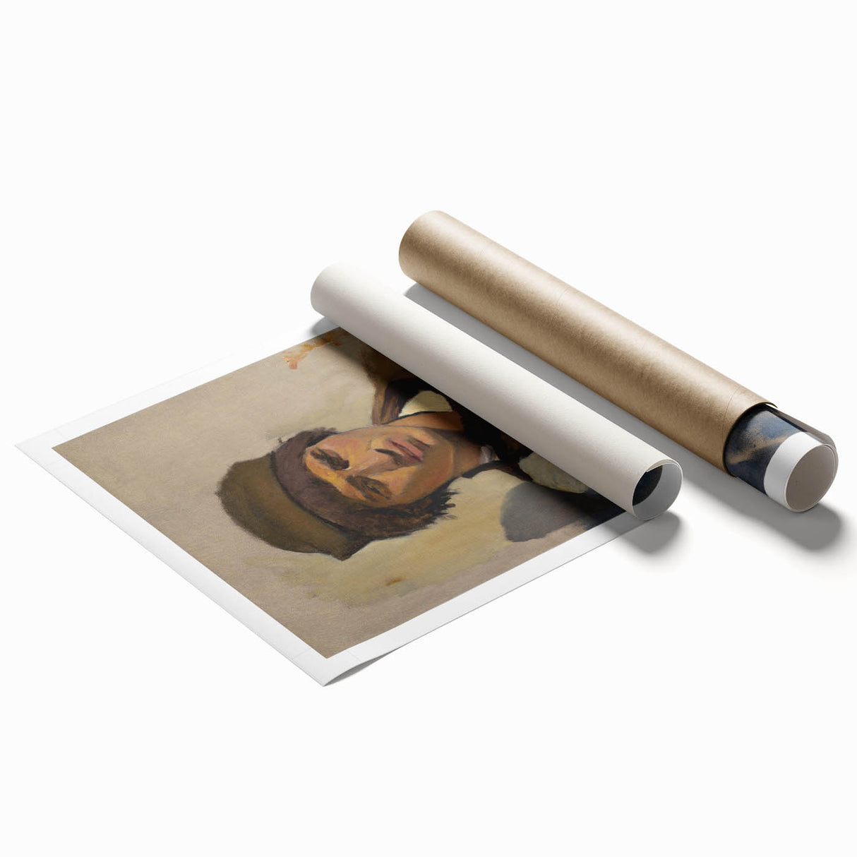 Romantic Art Prints: Young Gypsy - Historical Romanticism Portrait