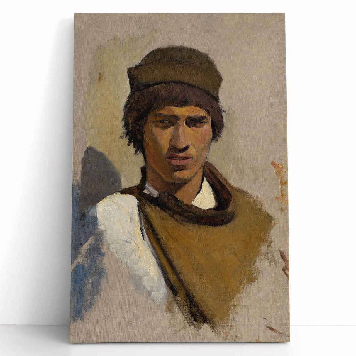 Romantic Art Prints: Young Gypsy - Historical Romanticism Portrait