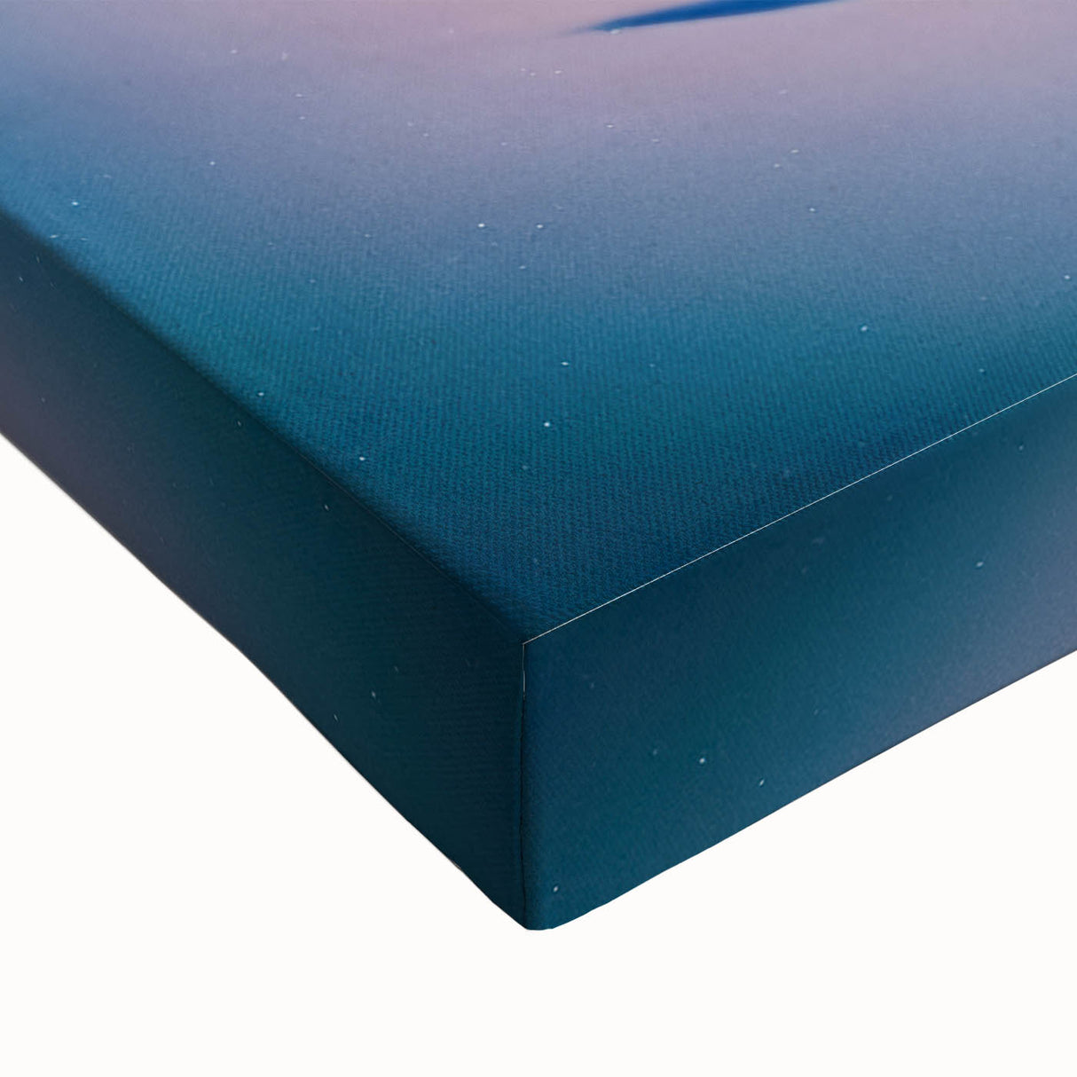 Black and white landscape art painting of Yukon scenery on stretched canvas, ideal for bedroom wall art.