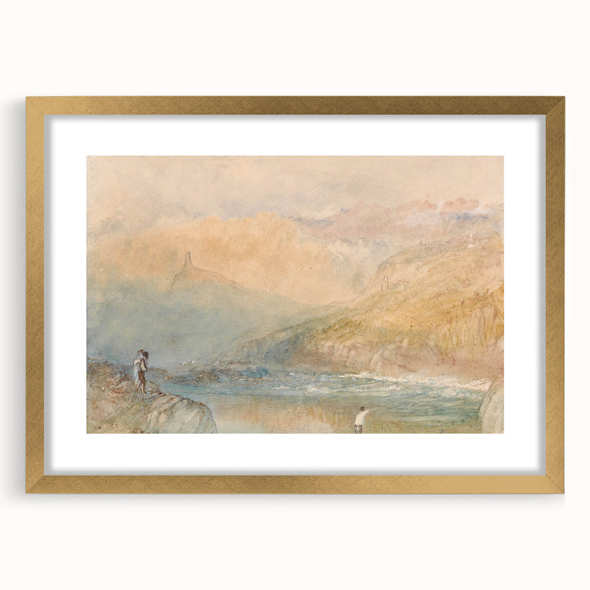 Romanticism Art: Serene Landscape of the Moselle