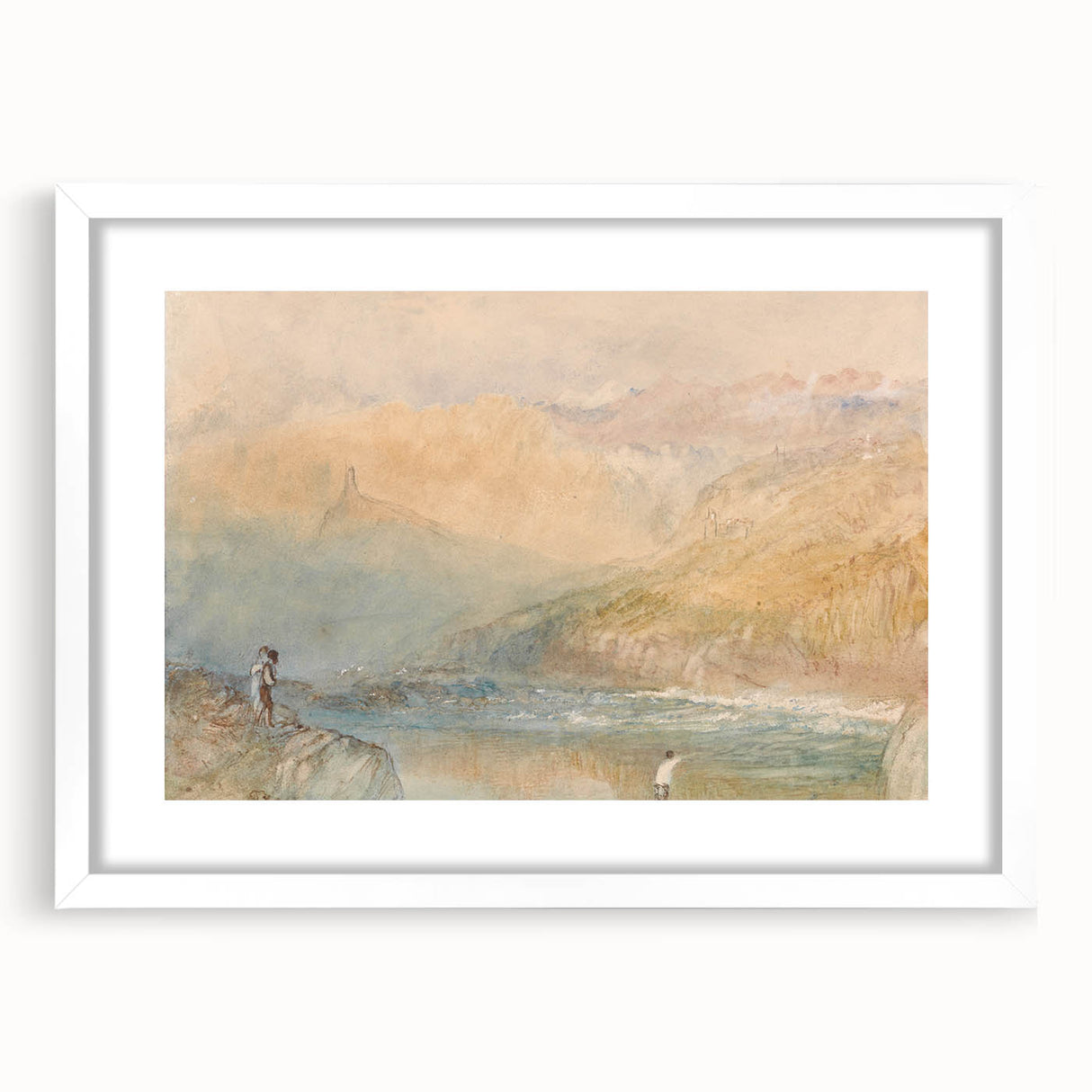 Romanticism Art: Serene Landscape of the Moselle