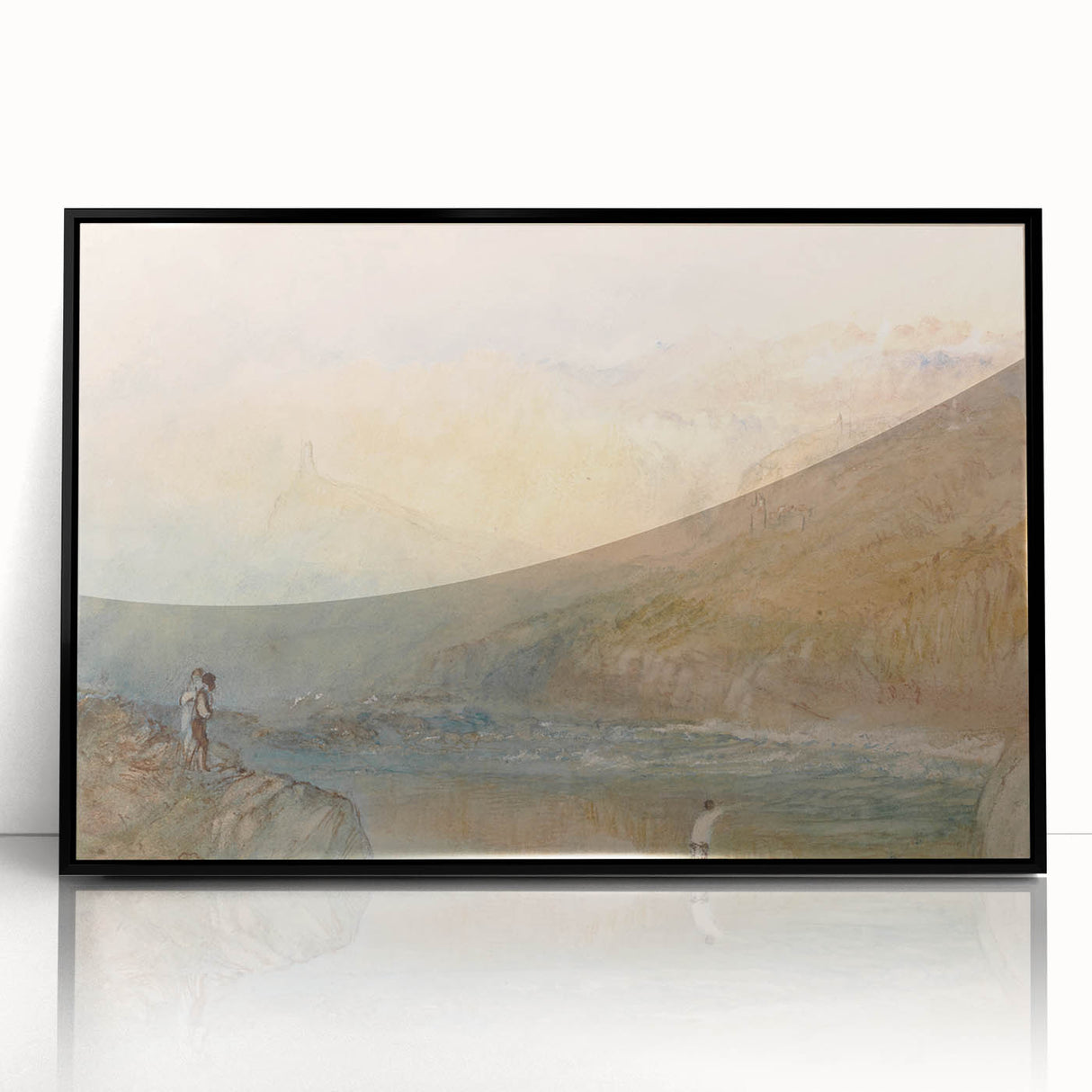 Romanticism Art: Serene Landscape of the Moselle