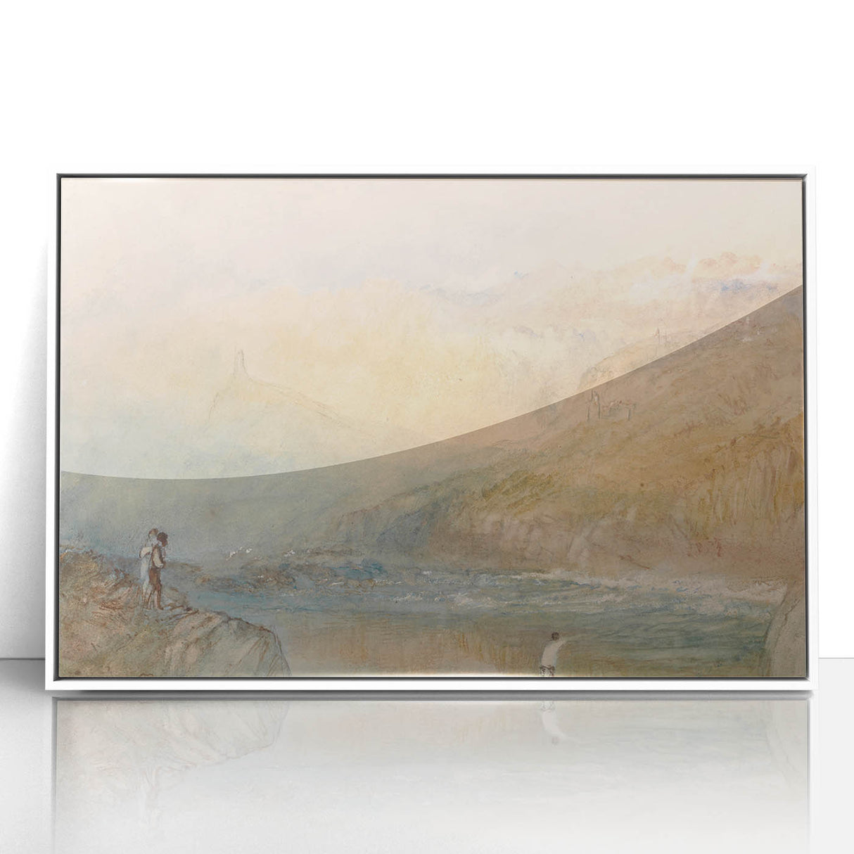 Romanticism Art: Serene Landscape of the Moselle