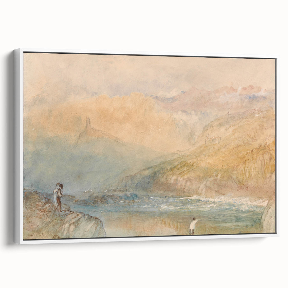 Romanticism Art: Serene Landscape of the Moselle