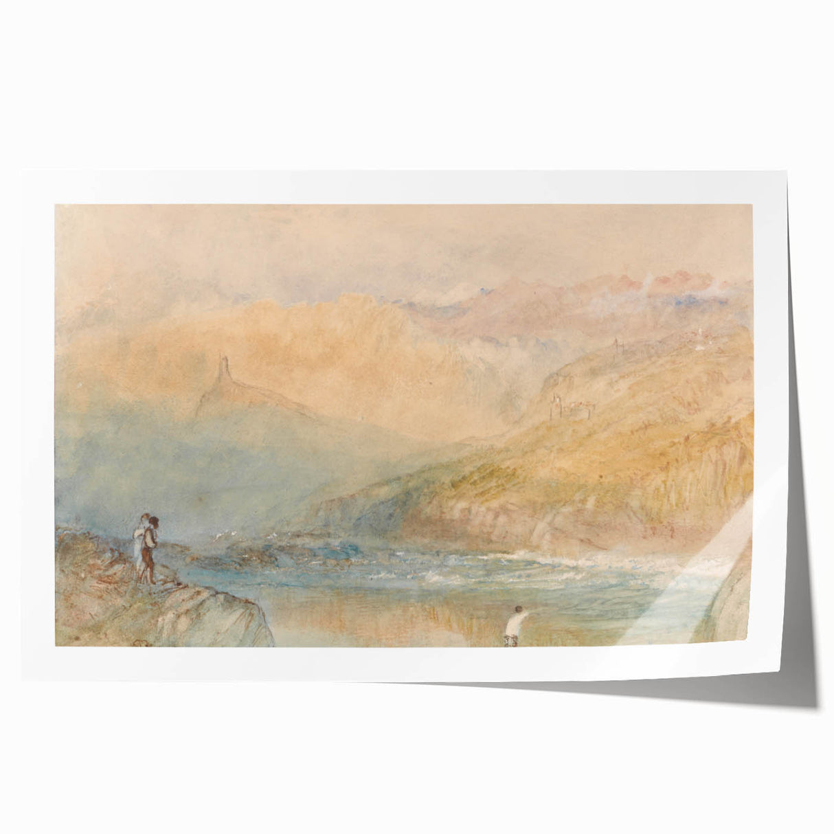 Romanticism Art: Serene Landscape of the Moselle