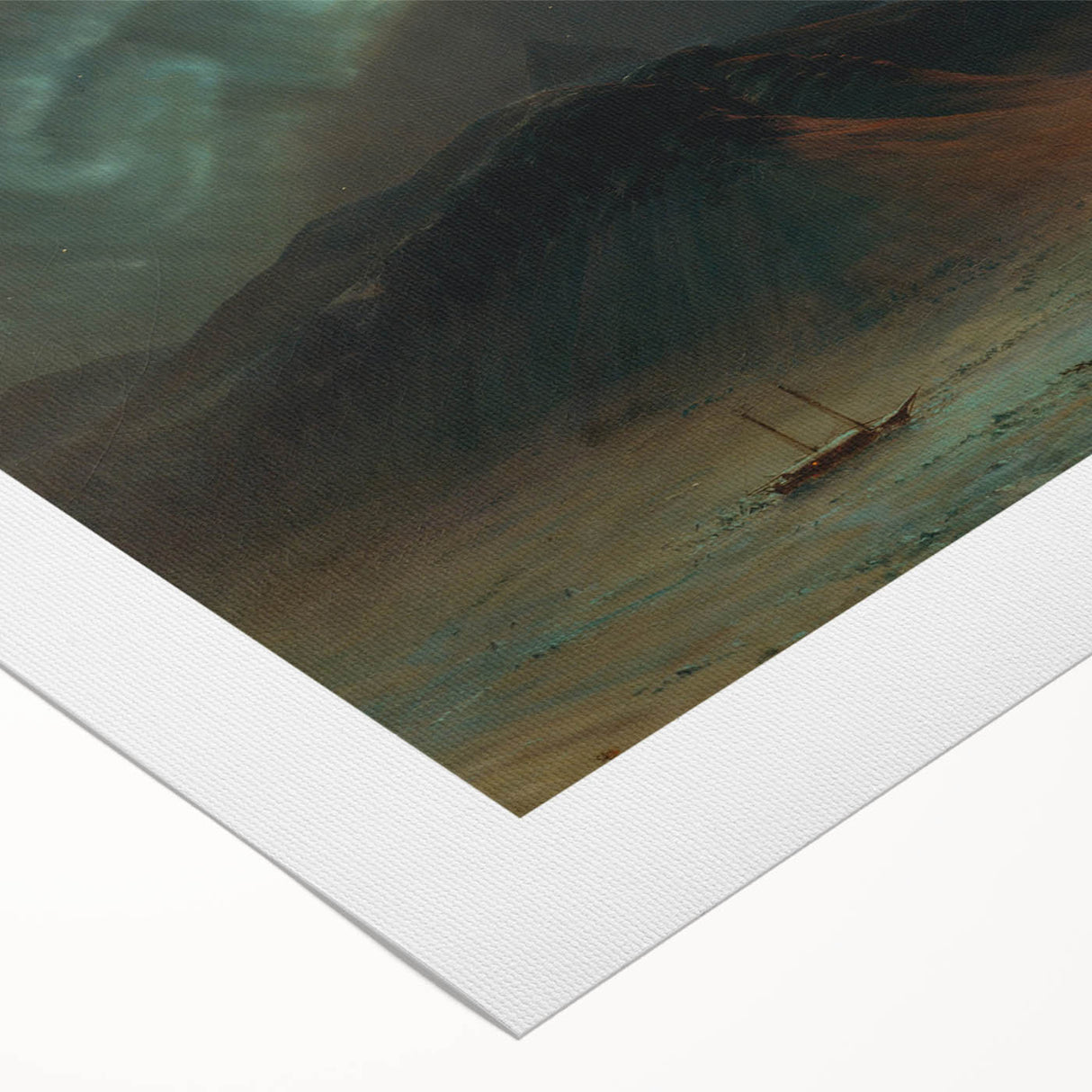 Famous Romantic Era Art: Aurora Borealis by Frederic Edwin Church