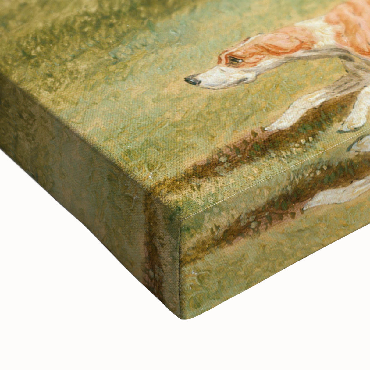 Romanticism Art: "Foxhunting: Encouraging Hounds" by J.F. Herring