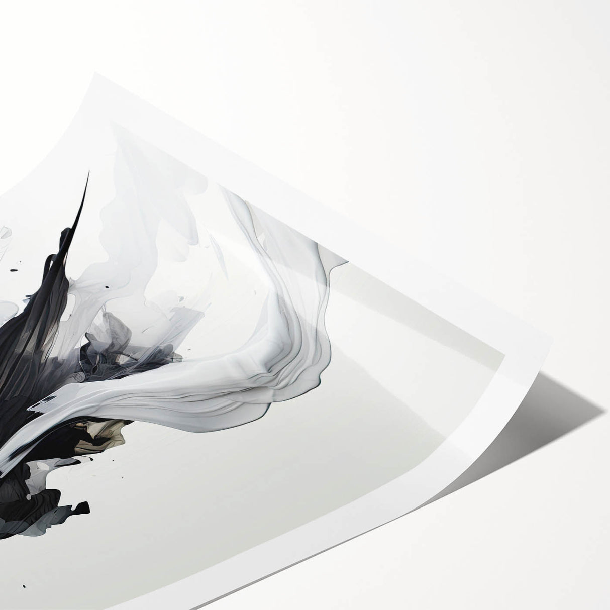 Black and White Abstract Bedroom Wall Art – Framed & Canvas