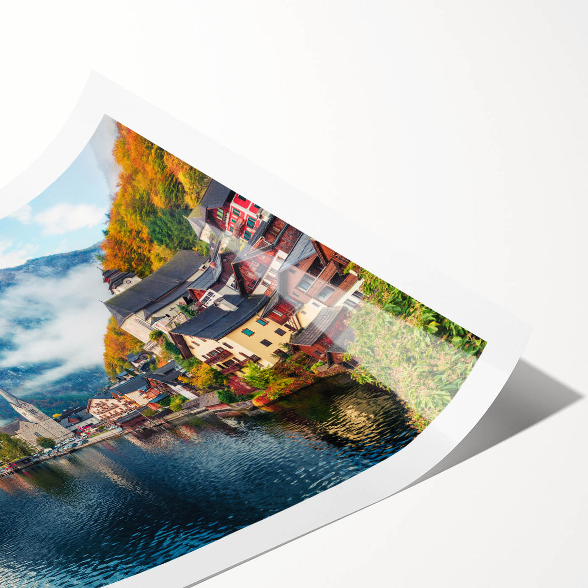 Extra large wall art featuring line art flowers, in muted earth tones on a rolled canvas, ideal for large living room decor.