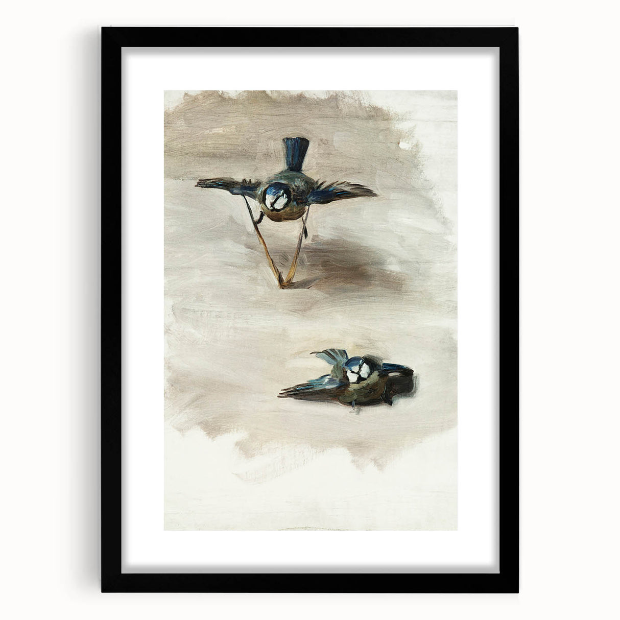 Romanticism Art: Studies of a Dead Bird by John Singer Sargent